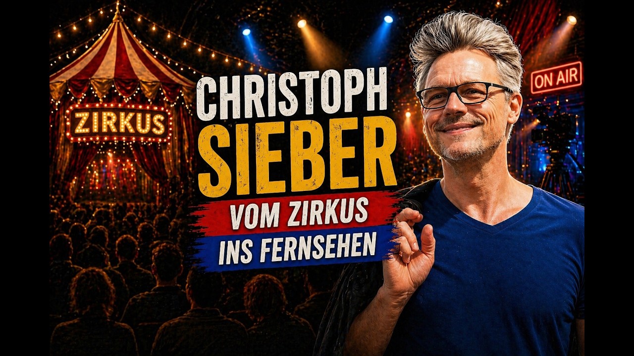 Kabarettist Christoph Sieber erzählt sein Leben | Vom Zirkus zu den WDR Mitternachtsspitzen