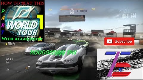 NFS Shift Insane NFS World Tour Gameplay Part 1 - How to beat it with aggression