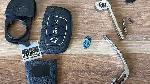 Hyundai Elantra - Changing key fob