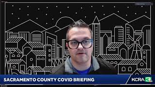 Sacramento County officials hold their weekly COVID briefing