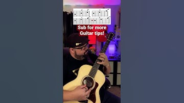 Thumbnail of Message In A Bottle by Sting and the Police Guitar Tutorial Lesson! #guitar #music #shorts #guitarra