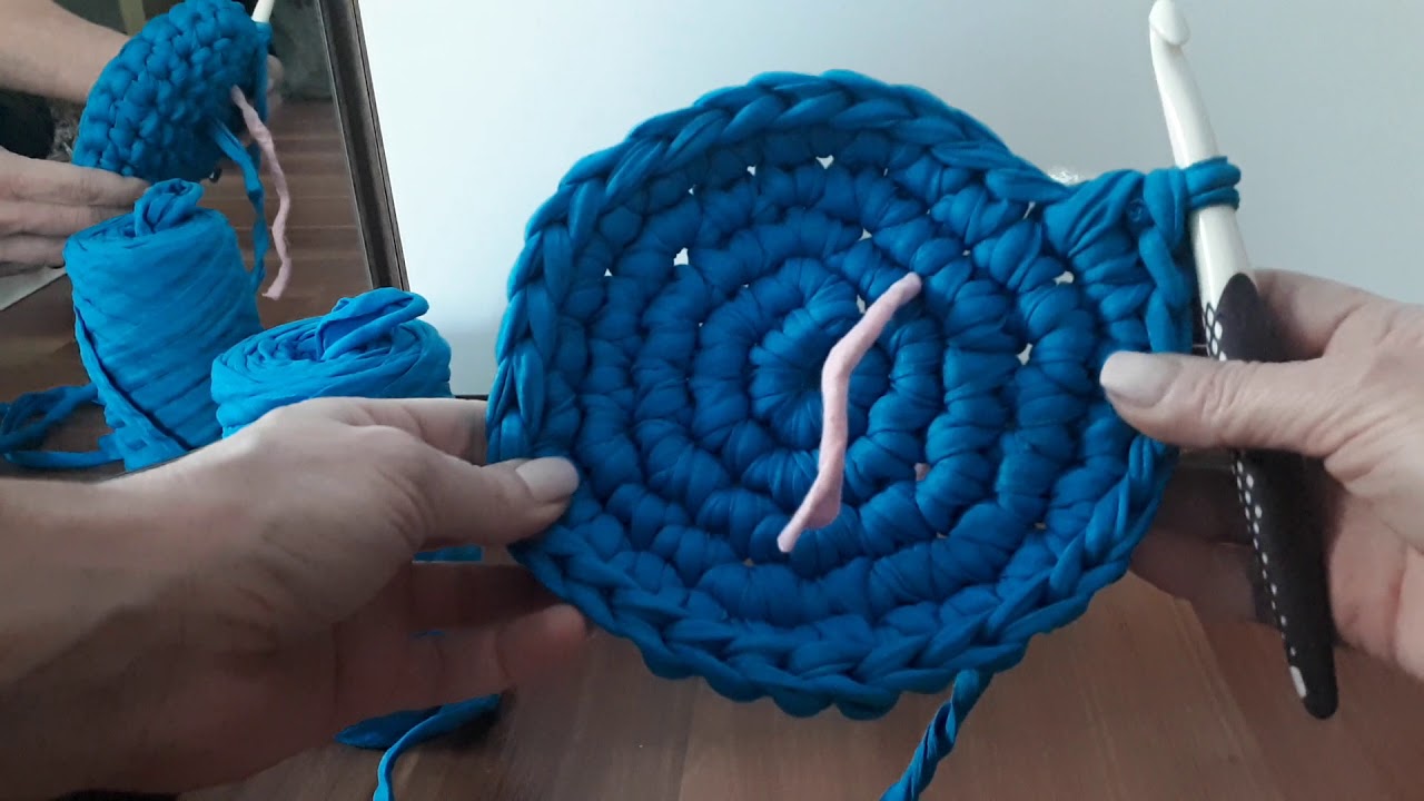 Tökéletes kör horgolása kosarakhoz