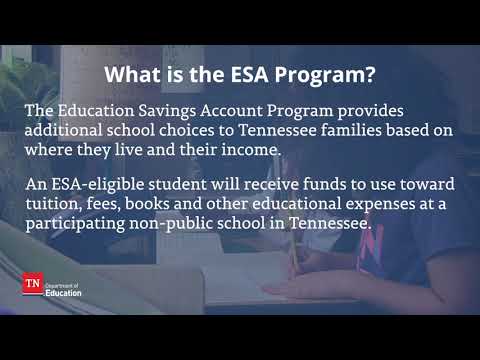 ESA Program Overview for Families