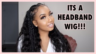 ITS A HEADBAND WIG! || Replace Your Bundles With A Headband Wig!! || YOLOVA HAIR