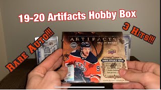 19-20 Upperdeck Artifacts Hobby Box-3 Hits!!!(Rare Auto)
