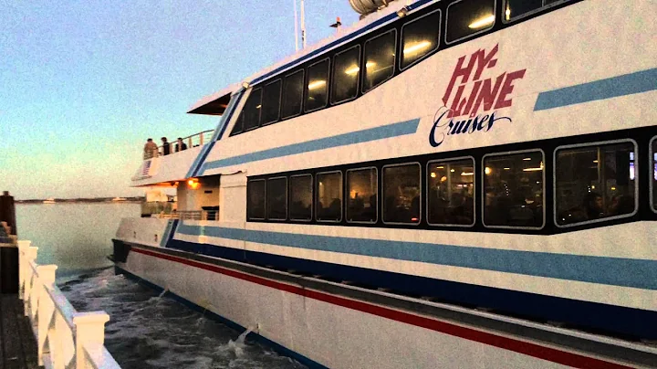 M/V Grey Lady Departing Nantucket During Stroll 2015