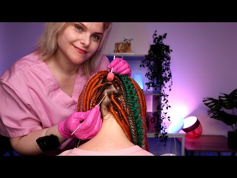 Real Person ASMR Scalp Treatment
