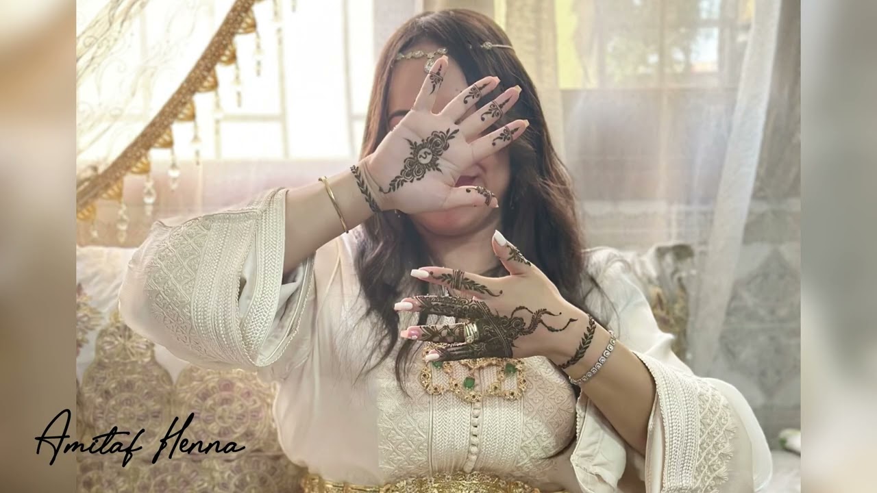 فلوك ليلة الحناء + نقش هندي للعروس لليدين ورجلين