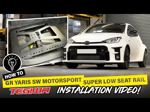 TEGIWA: How To – Install SW Motorsports Super Low Seat Base Mount -Toyota GR Yaris!