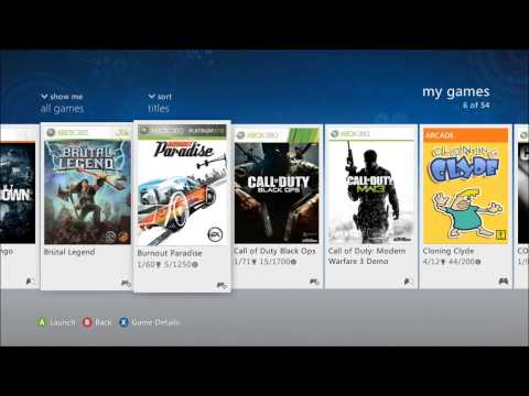 How to install xbox 360 games on hard drive
