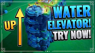 NEW Water Elevator Trick! (NO MORE CLIMBING!) Genshin Impact Housing Serenitea Pot Building Idea