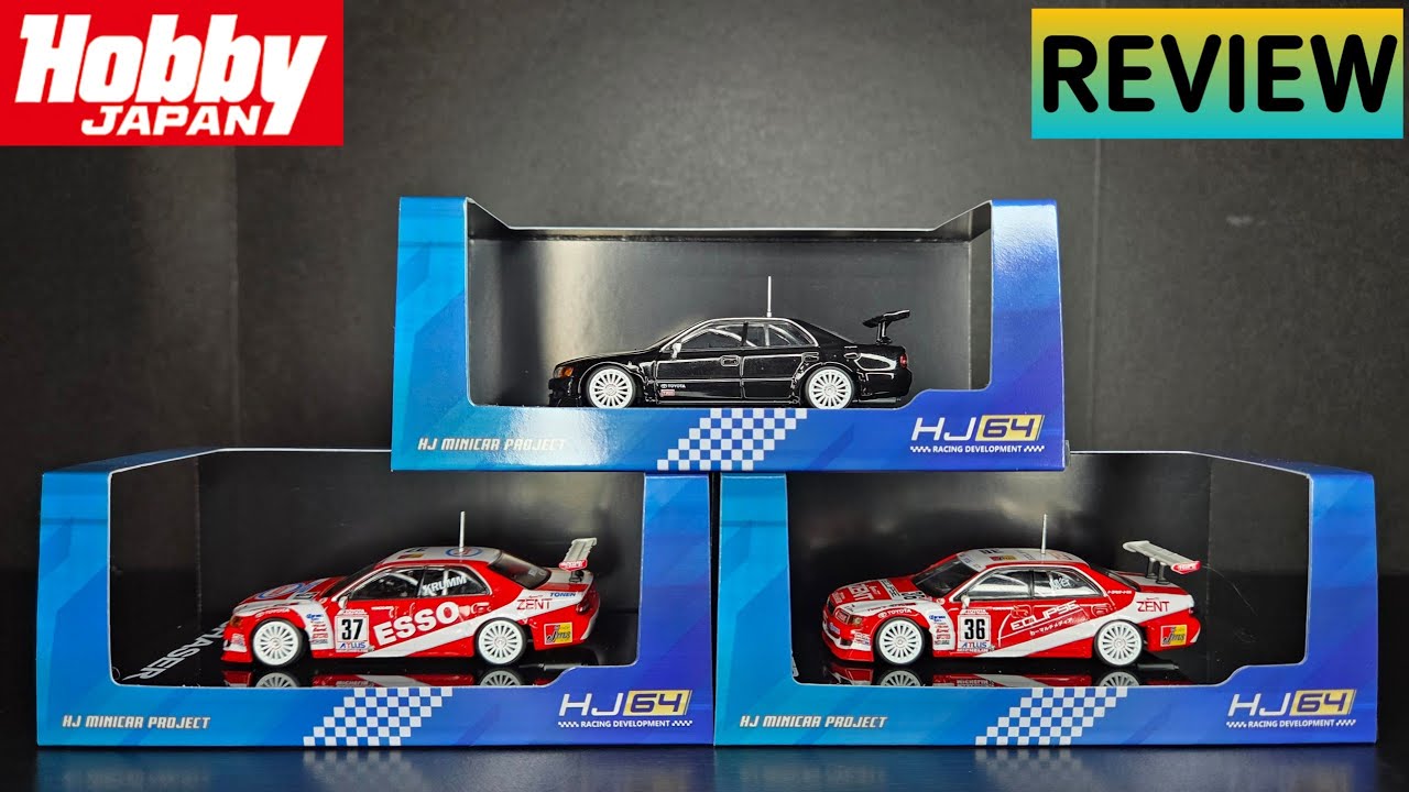 My First Look at Hobby Japan! Toyota Chaser 1997 JTCC - REVIEW