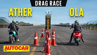 Drag Race: Ather 450X vs Ola S1 Pro - Fast and fun electric scooters meet | Autocar India screenshot 4