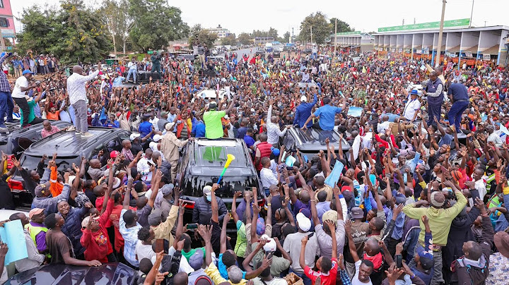 ROADS BLOCKED💥🔥!!!WATCH RIGATHI GACHAGUA AND HIS TROOPS ADDRESSING RESIDENTS OF EMALI
