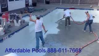 Burlington MA Replaster of Commercial Pool by Affordable Pools
