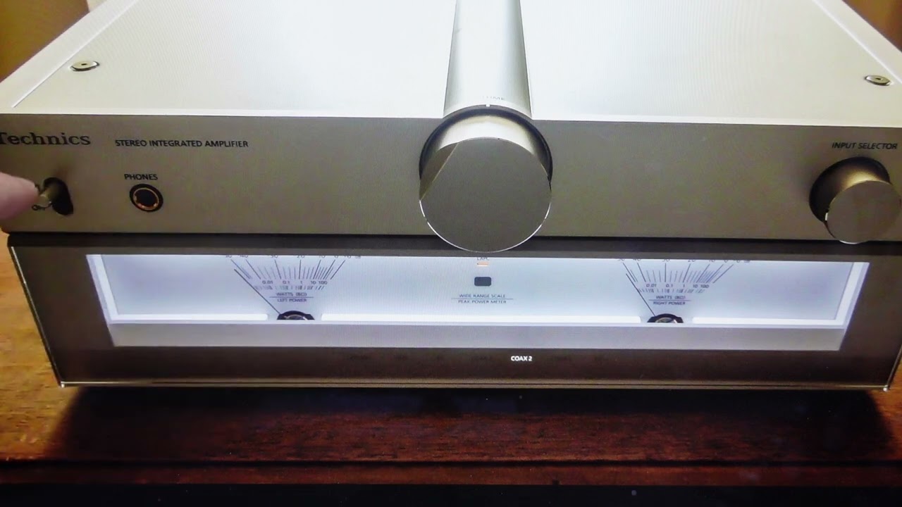 パナソニック Technics SU-C700-S Hard Reset Technics SU-C700 Amplifier - YouTube