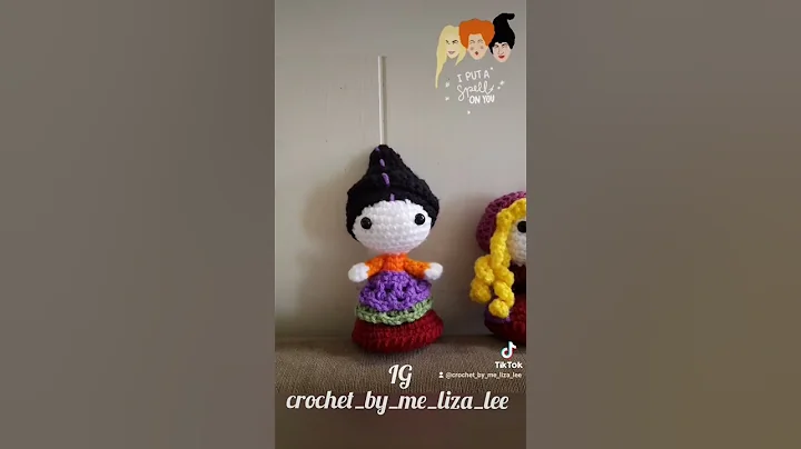 Crochet The Sanderson Sisters from Hocus-pocus! #h...