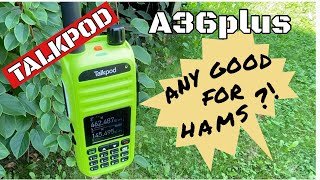 Talkpod A36plus. What this handheld is, and what it’s not. A Product Review.