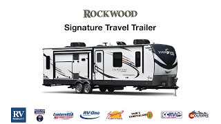 LARGE BUT LIGHTWEIGHT TRAILER | Rockwood Signature Travel Trailer
