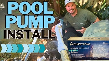 How To Install a Pool Pump: Aquastrong Variable Speed Pool Pump // Step-by-Step Tutorial