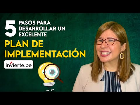 Video: ¿Cuáles son los elementos de un buen plan de implementación?