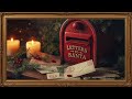 Vintage Letters to Santa Mailbox Scene | Cozy Christmas Candlelight Ambience | Frame TV Art 4K