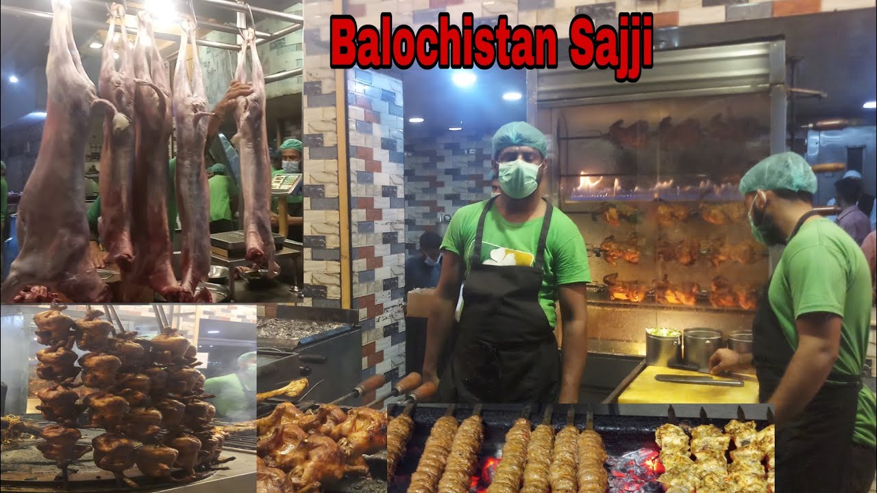 Balochistan Sajji | بلوچستان سجی |کراچی کی مشہور | Street food Karachi ...