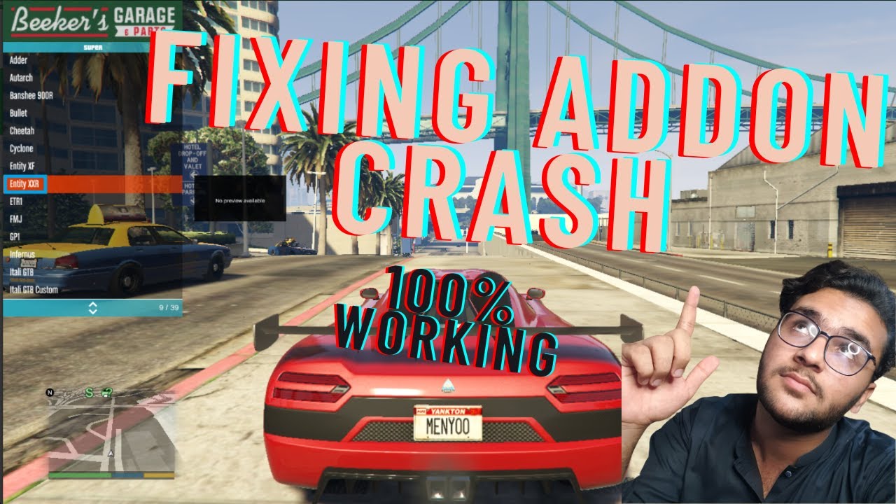 How To Fix GTA 5 Addon crash after installing cars YouTube
