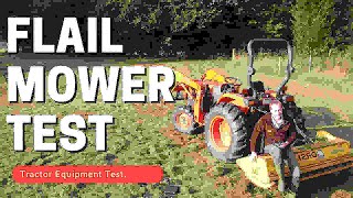 Tractor Flail Mower test.  Will it do a good job? by My Country Life 4,012 views 2 years ago 6 minutes, 25 seconds