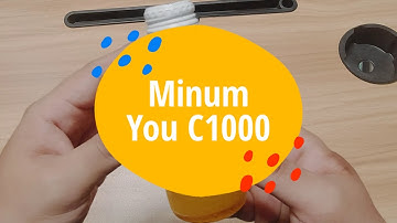 Unboxing dan Meminum You C1000 Vitamin Orange with ASMR