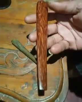 cangklong dari kayu kelapa keren bos...