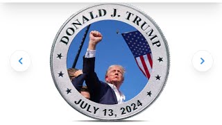 Unboxing just a little bit of crazy #silver #trump