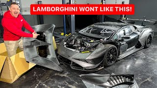 UNBOXING MY NEW LAMBORGHINI EVO2 FULL CARBON BODY…