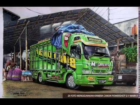 Gilaaa Gambar Truk  Canter Paling Hebat Sama Dengan Foto 