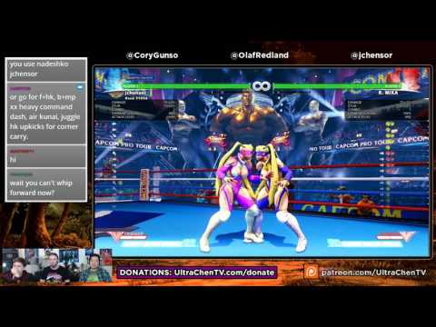 SFV Season 2 Experimentation 3 - Cammy/Mika/Nash/Ken/Vega - w/ @OlafRedland and @CoryGunso