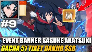 NINJA AWAKEN : EVENT BANNER SASUKE AKATSUKI + GACHA 51 TIKET BANJIR SSR CUY (android) screenshot 3