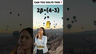 Crack the Code: Challenging Math Puzzles for Geniuses! | Can you solve this? 🧠💡 #MathPuzzles
