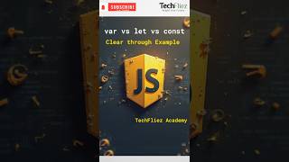 var vs let vs const – JavaScript Examples Explained 🔥