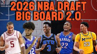 2026 Nba Draft Big Board 20  Post March Madness