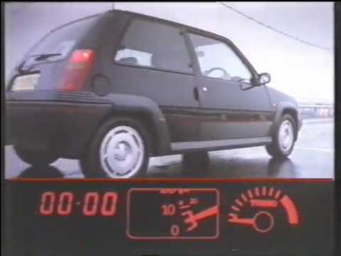 Renault 5 Gt Turbo Advert C 1986 Youtube