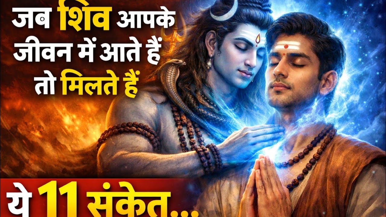 आप अकेले नही हैं! जब शिव आपके जीवन में आते हैं तो मिलते हैं ये 11 संकेत.. ध्यान की गहराई ज्ञान का