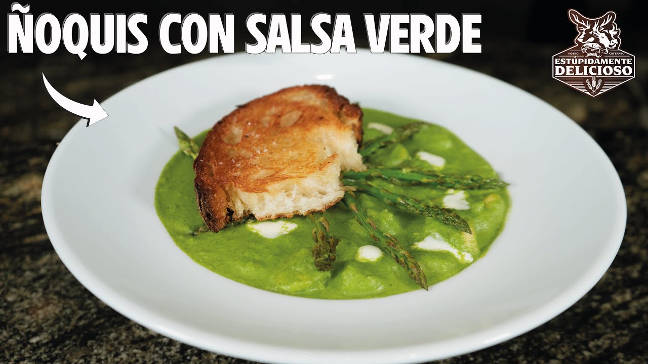 ÑOQUIS CASEROS CON SALSA VERDE | Potrocattaneo