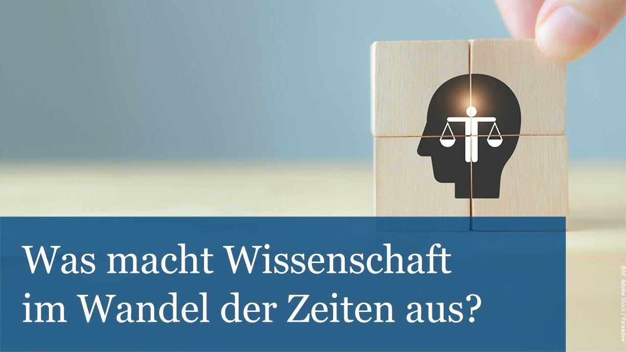 Was macht Wissenschaft im Wandel der Zeiten aus? Klaus Tanner & Wolf Singer im Gespräch