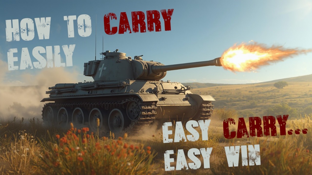World of Tanks - PzIII J - Steppes - How to carry easily Episode 15 - Easy carry, easy win 😋