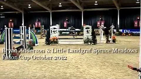 Bryan Anderson & Little Landgraf Spruce Meadows Pa...