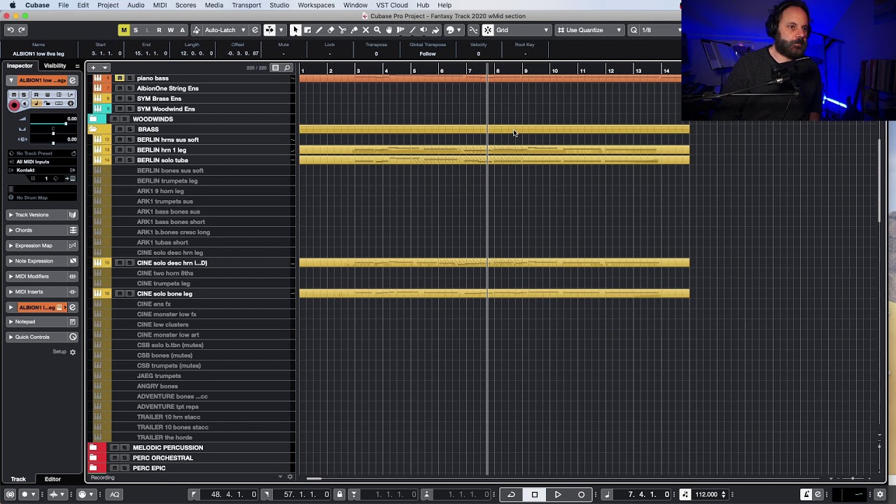 Fantasy Track Part 2 Brass, Winds and Strings