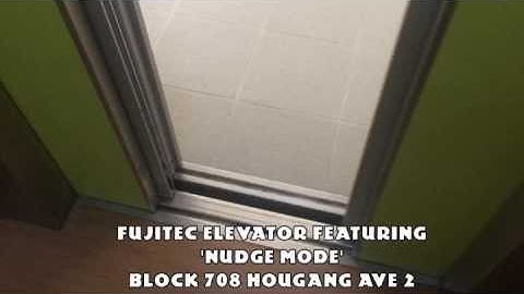 Fujitec Elevator Featuring NUDGE Mode