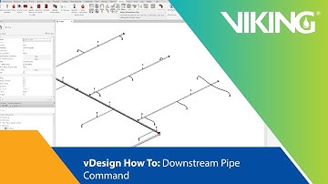 vDesign How To: Downstream Pipe Command