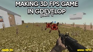 Creating a 3D FPS Game on Gdevelop 5 Part 1