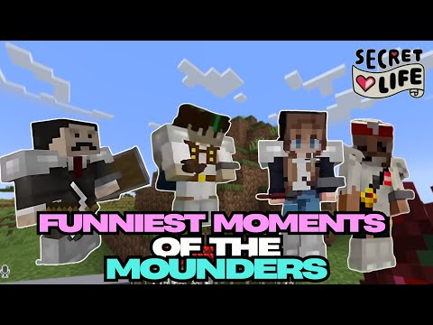 Secret Life SMP The Mounders Funniest Moments- BDoubleO100, PearlescentMoon, SmallishBeans & Mumbo